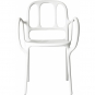 Magis - Mila Armlehnstuhl Outdoor Weiß
