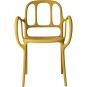 Magis - Mila Armlehnstuhl Outdoor Gelb