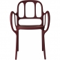 Magis - Mila Armlehnstuhl Outdoor Rot