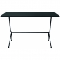 Magis - Officina Bistrot Tisch 80 x 55 cm/Schwarz-Schwarz