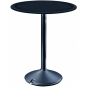 Magis - Brut Tisch Bistro Ø60 Hpl Schwarz / Schwarz
