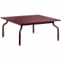 Magis - South Tisch niedrig 90c90 cm Bordeauxrot