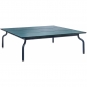 Magis - South Tisch niedrig 120x120 cm Nachtblau / Stein