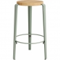 TIPTOE - Mi Lou Barhocker Eiche massiv Eucalyptus Grey