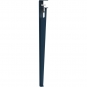 TIPTOE - Bein 75 cm für Tisch und Schreibtisch Midnight Blue