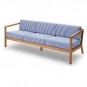 Skagerak - Virkelyst 3-Sitzer Outdoor Blaue Streifen