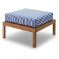 Skagerak - Virkelyst Hocker Blaue Streifen