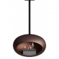 Le Feu - Dome Sky Bioethanol-Kamin Mocca Schwarz | Stahl | 120 cm