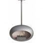 Le Feu - Dome Sky Bioethanol-Kamin Nickel Stahl poliert | Stahl | 140 cm