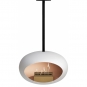 Le Feu - Dome Sky Bioethanol-Kamin Weiß Schwarz | Roségold | 50 cm