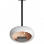 Le Feu - Dome Sky Bioethanol-Kamin Weiß Schwarz | Stahl | 50 cm