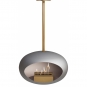 Le Feu - Dome Sky Bioethanol-Kamin Roségold Edition Nickel | 50 cm