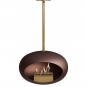 Le Feu - Dome Sky Bioethanol-Kamin Roségold Edition Mocca | 120 cm