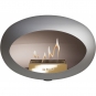 Le Feu - Dome Wall Bioethanol-Kamin Nickel Schwarz | Roségold