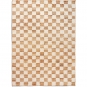Ferm Living - Check Teppich 140x200 cm / Off-White/Natur