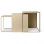 Ferm Living - Cluster Tische (3er Set) Cashmere