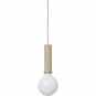 Ferm Living - Collect Pendelleuchte hoch Cashmere