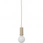 Ferm Living - Collect Pendelleuchte niedrig Cashmere