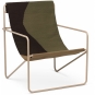 Ferm Living - Desert Lounge Sessel Cashmere / Dune
