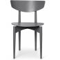 Ferm Living - Herman Dining Stuhl Holz Grau Warm