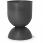 Ferm Living - Hourglass Blumentopf Schwarz M