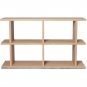 Ferm Living - Kona Bücherregal natur 2x2