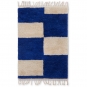 Ferm Living - Mara Teppich Blau 80x120 cm