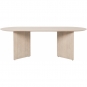 Ferm Living - Mingle Tischplatte Oval 220 cm Eiche Natur