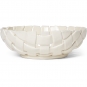 Ferm Living - Plait Schale Ø30 cm Off-white