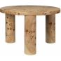 Ferm Living - Post Couchtisch S Pappel Maser Furnier