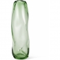Ferm Living - Water Swirl Vase Hoch Klar recycelt