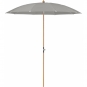 Glatz - Alexo Sonnenschirm Ø200cm ohne Volant Smoke 420 (Kategorie 4) | ohne Schutzhülle
