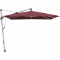 Glatz - Sombrano S+ Sonnenschirm 300x300cm natureloxiert Merlot 644 (Kategorie 5)