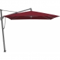 Glatz - Sombrano S+ Sonnenschirm 350x350cm anthrazit Burgundy 645 (Kategorie 5)
