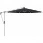 Glatz - Sunwing Casa Sonnenschirm Ø330cm natureloxiert Black 408 (Kategorie 4)