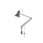 Anglepoise - Original 1227 Brass Leuchte mit Wandmontage Elephant Grey