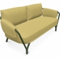 Emu - Angel 9046 Sofa 2-Sitzer Military Green (17) | 07 Gelb (Jim Thompson)