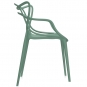 Kartell - Masters Stuhl Salbeigrün
