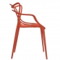 Kartell - Masters Stuhl Rostbraun