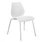 Kartell - Maui Stuhl Zinkweiß