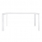 Kartell - Four Tisch 158 x 79 cm | Weiß-Weiß