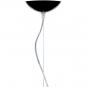 Kartell - FL/Y Pendelleuchte Schwarzdeckend
