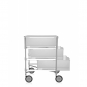 Kartell - Mobil Rollcontainer 3 Schubladen | Eisfarben