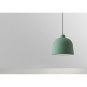Muuto - Grain Pendelleuchte Graugrün