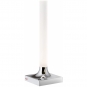 Kartell - Goodnight Battery Tischleuchte tragbar Chrom
