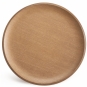 Kartell - Al Wood Beistelltisch Basic Veneer Holz hell / Chrom