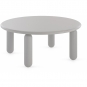 Kartell - Undique Mas Beistelltisch Ø85 cm | Grau