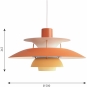 Louis Poulsen - PH 5 Pendelleuchte Hues of Orange