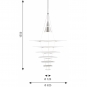 Louis Poulsen - Enigma 825 Pendelleuchte Aluminium LED-DA 3K CLI