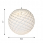 Louis Poulsen - Patera LED Pendelleuchte Ø 60 cm | Weiß | 2700K (DALI)